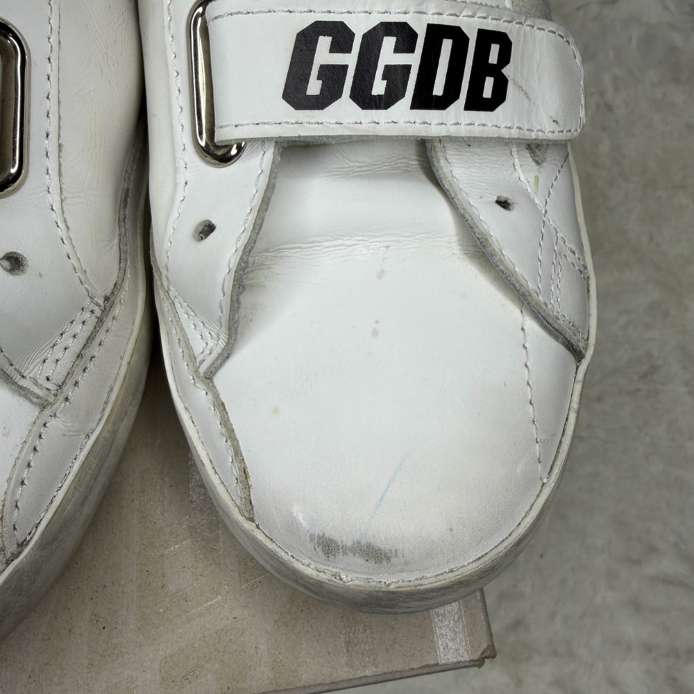 GOLDEN GOOSE White Old School Sneakers - Picture 12 of 16